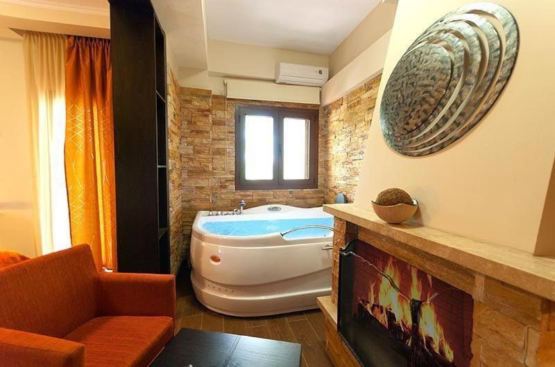 Nostos Hotel Káto Loutrákion Pokoj fotografie