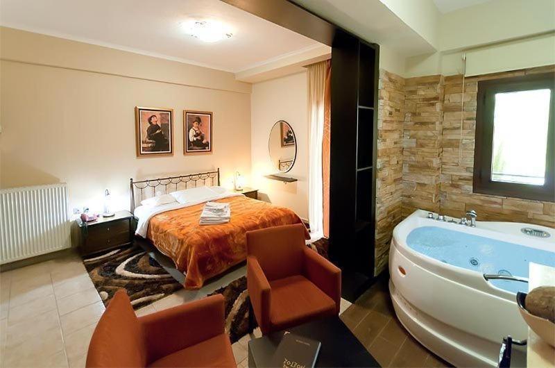Nostos Hotel Káto Loutrákion Pokoj fotografie