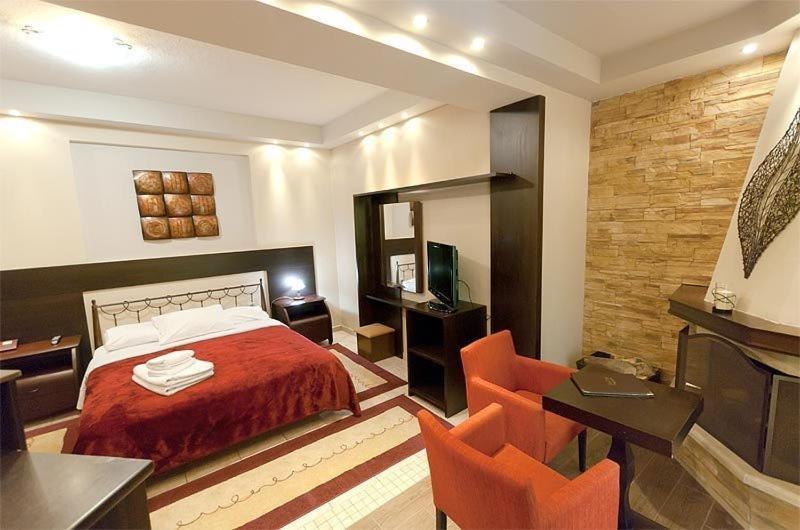 Nostos Hotel Káto Loutrákion Pokoj fotografie
