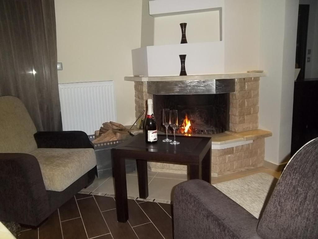 Nostos Hotel Káto Loutrákion Pokoj fotografie