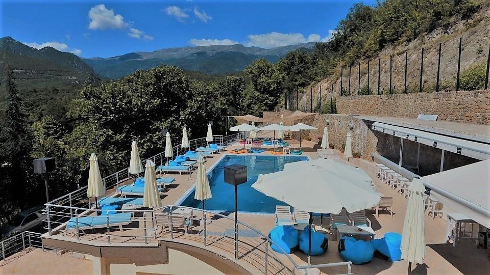 Nostos Hotel Káto Loutrákion Exteriér fotografie
